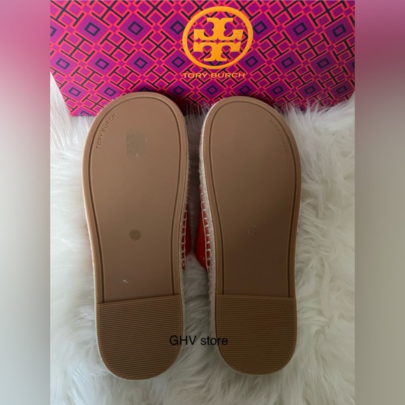 Tory burch Two band Flat espadrilles slide - Picture 4 of 5